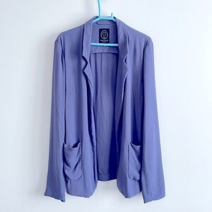 Talula periwinkle blue soft blazer